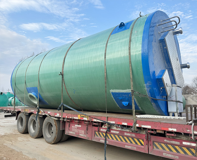 玻璃钢一体化泵站