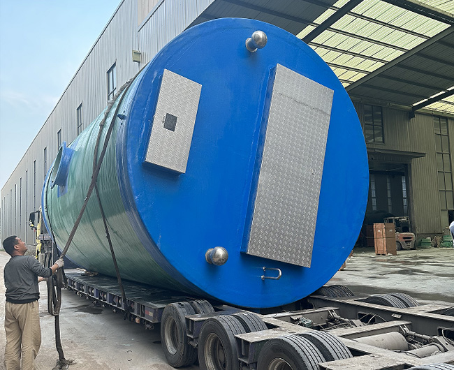 玻璃钢一体化泵站